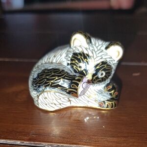 Decorative Ceramic Panda Figurine